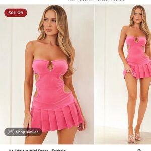 Fashion nova velour dress